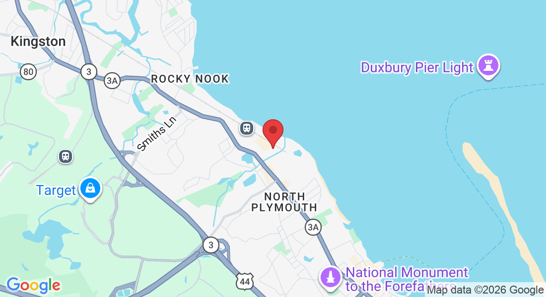Map showing the location of ASC English Plymouth Campus